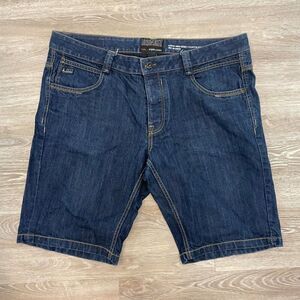 URBANDIST Navy Denim Slim fit Shorts US XXL, US 40